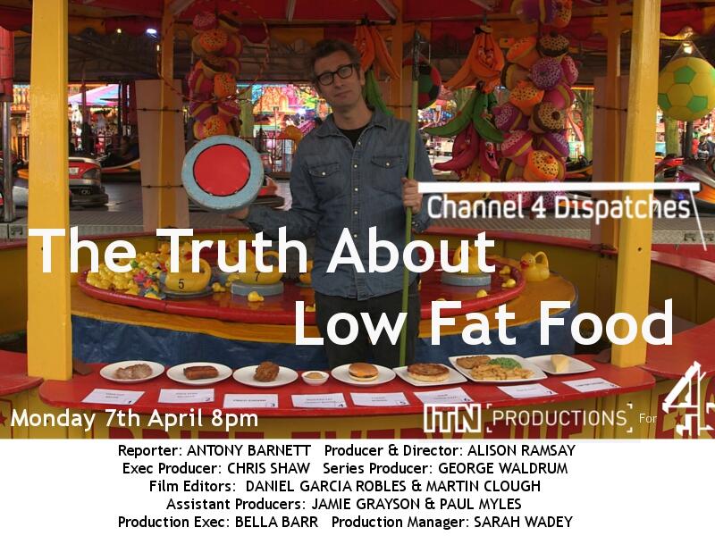 The Truth About Low Fat Food TX Card